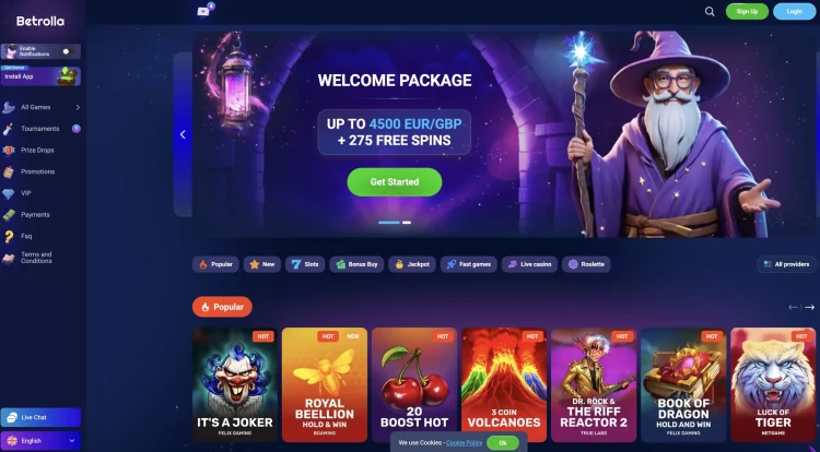 Betrolla Casino